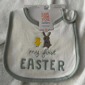 NWT Babies “My first Easter bib”